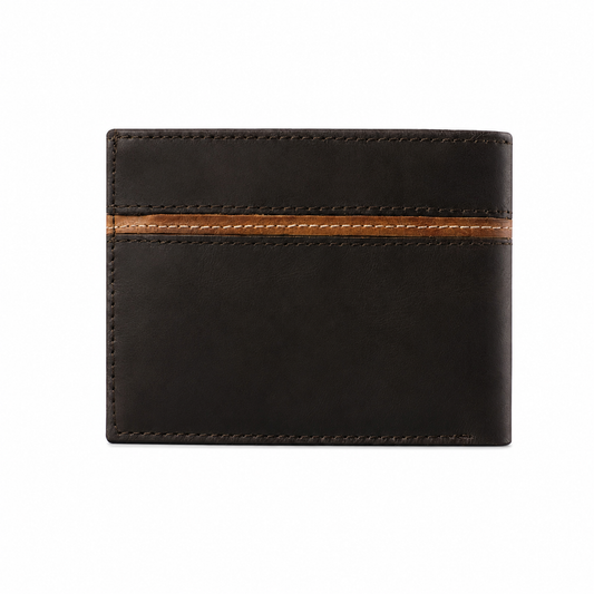 Billetera "Oxford" Cuero Genuino
