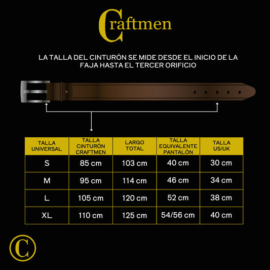 Cinturón Edwards Reversible