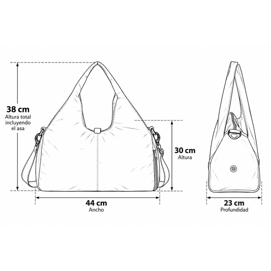 Bolso Deportivo "Allegra" Rosado