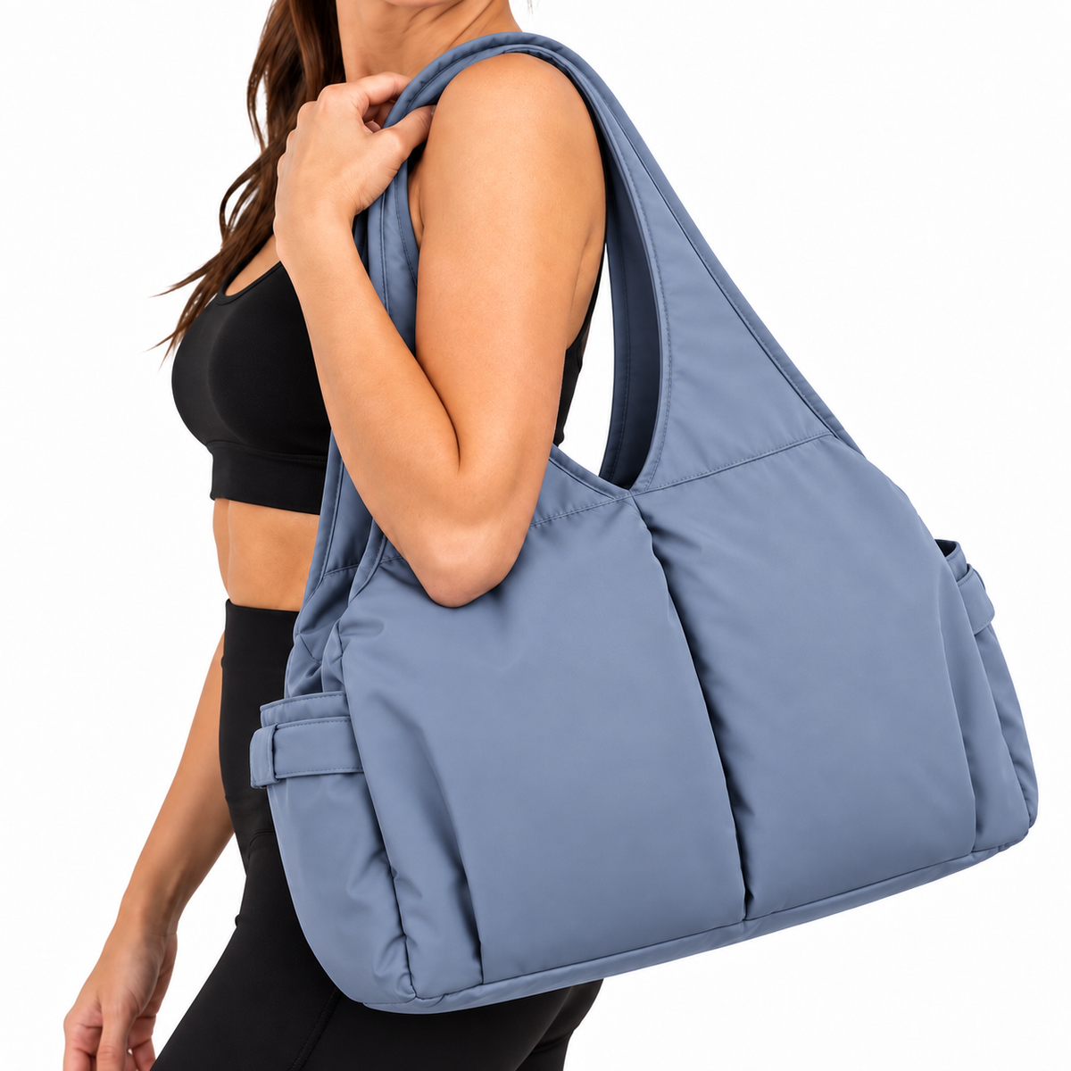 Bolso Deportivo "Move" Celeste
