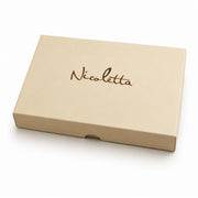 Billetera mujer cuero genuino Nix