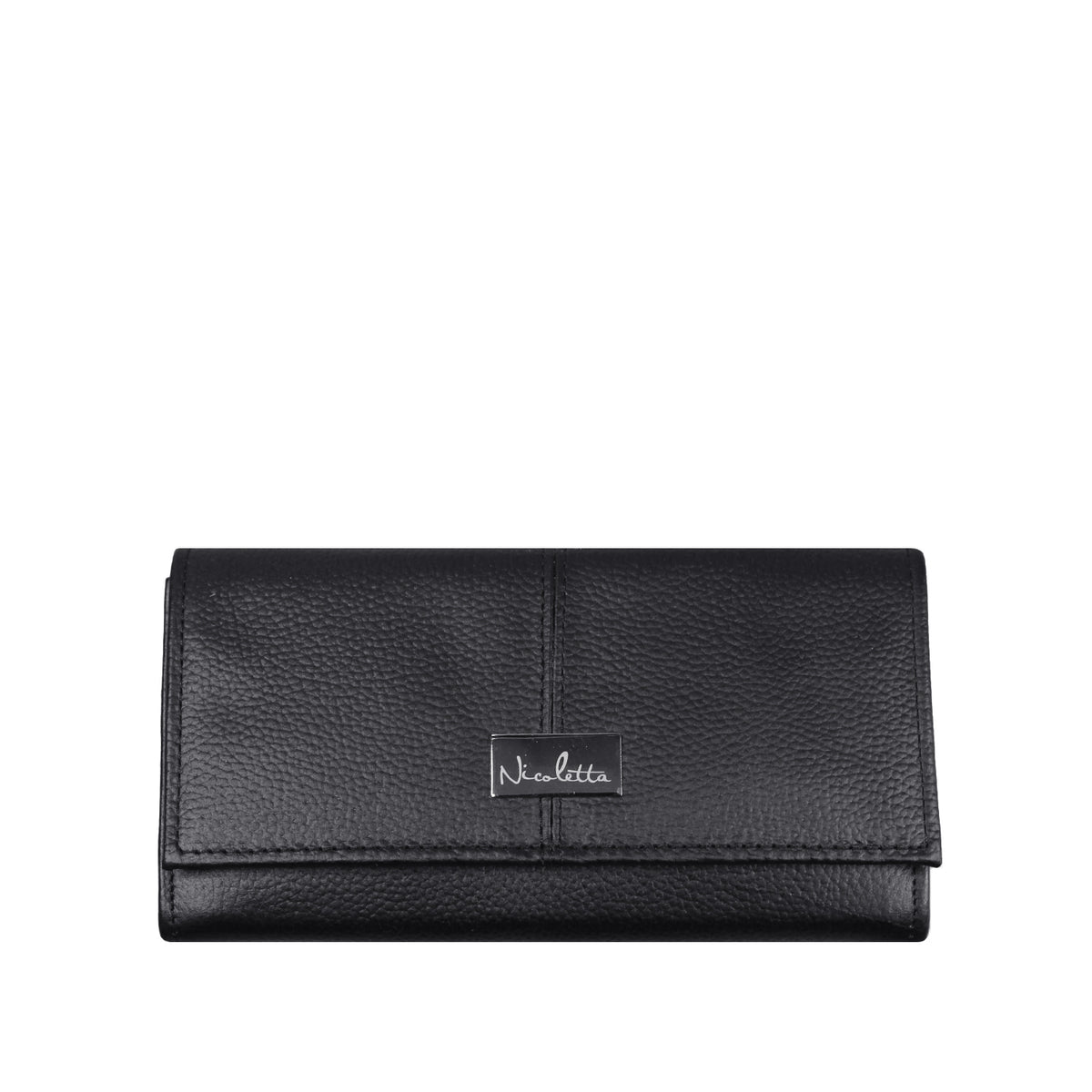 Billetera cuero genuino Madison