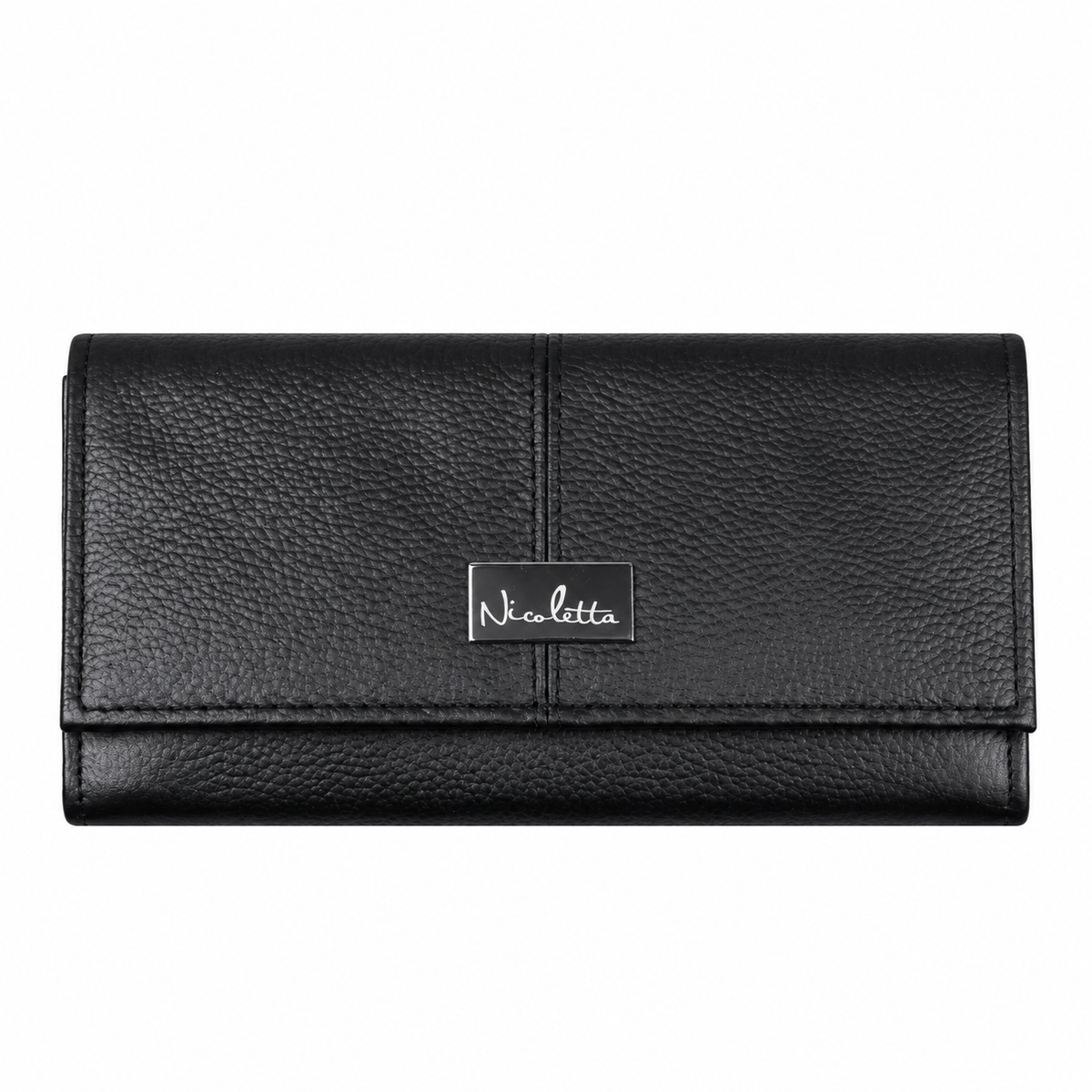 Billetera cuero genuino Madison
