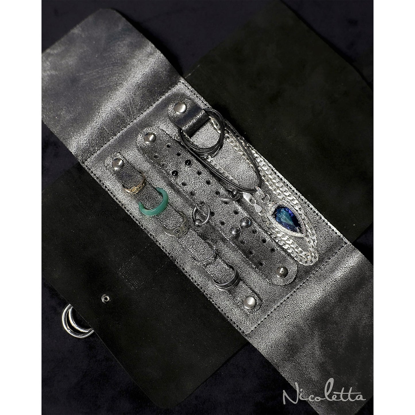 Joyero Travel Afrodita Plateado