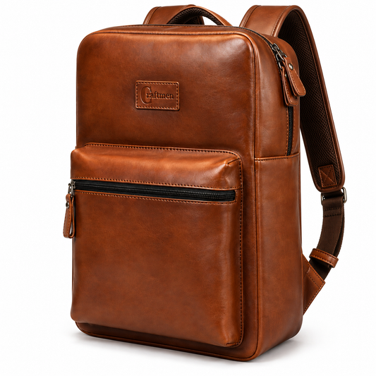 Mochila cuero original Glasgow Brandy