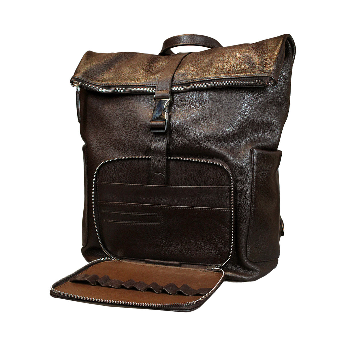 Mochila cuero original Belfast Café