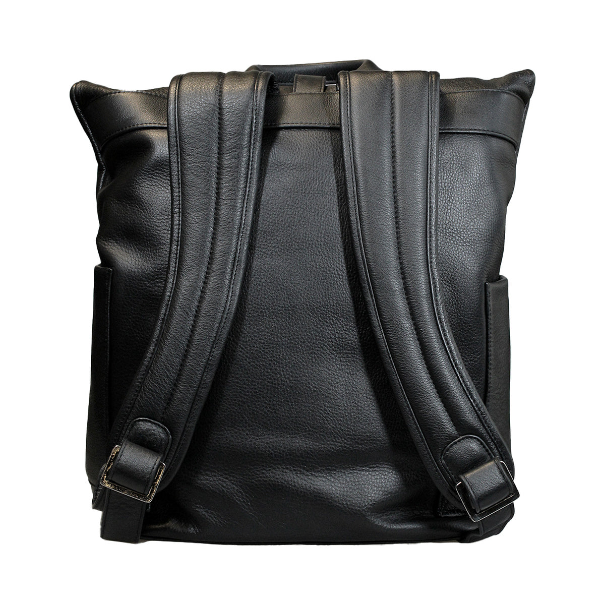 Mochila cuero original Belfast Negro