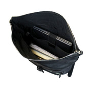 Mochila cuero original Belfast Negro