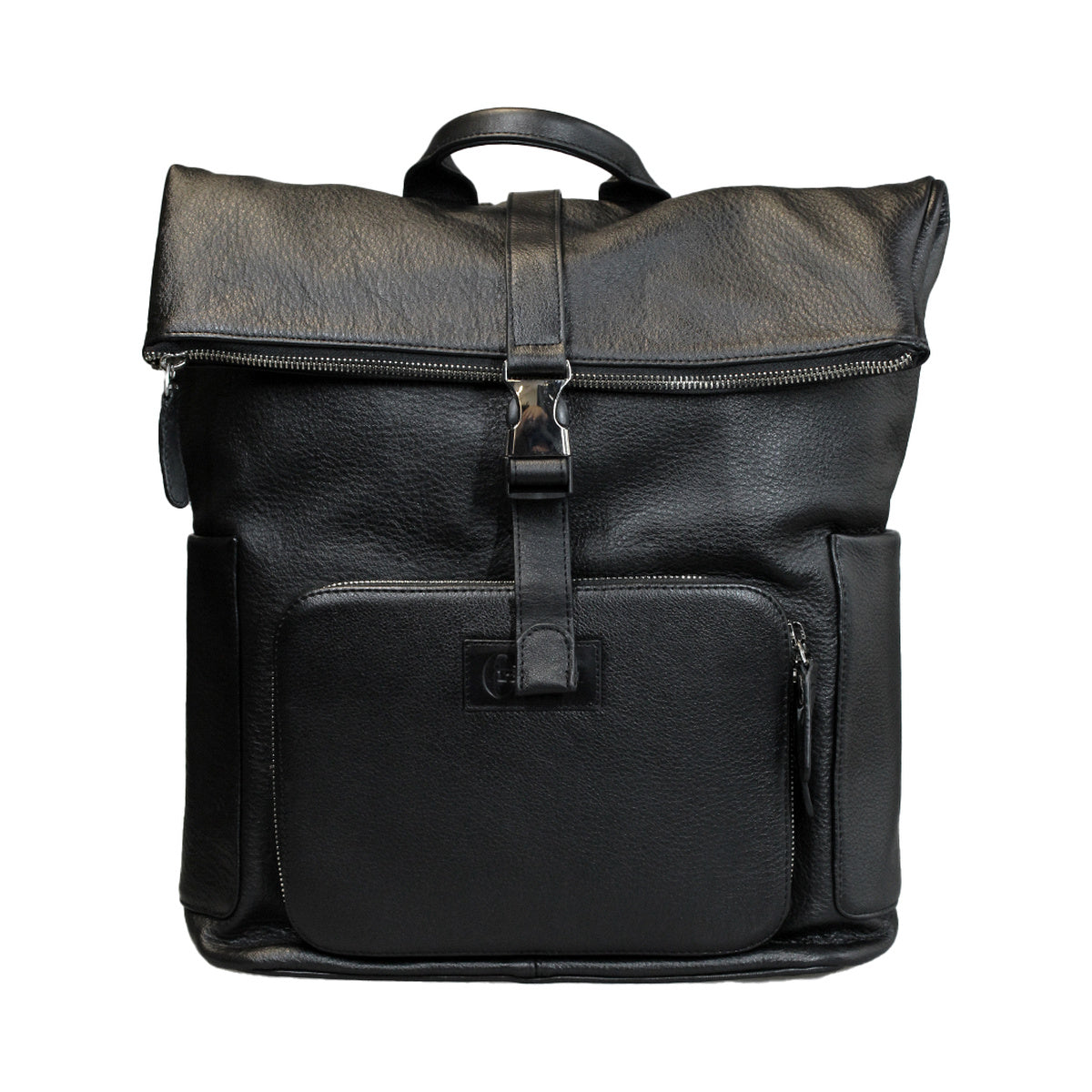 Mochila cuero original Belfast Negro