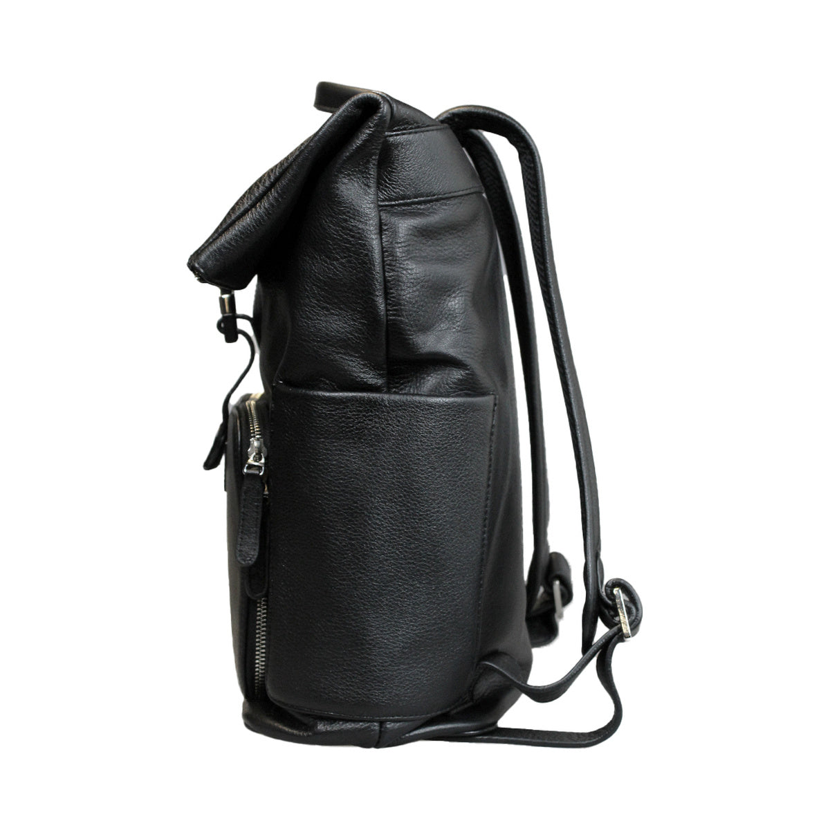Mochila cuero original Belfast Negro