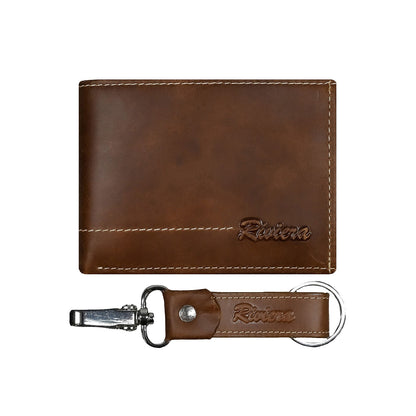 Pack Hombre billetera y llavero Mánchester