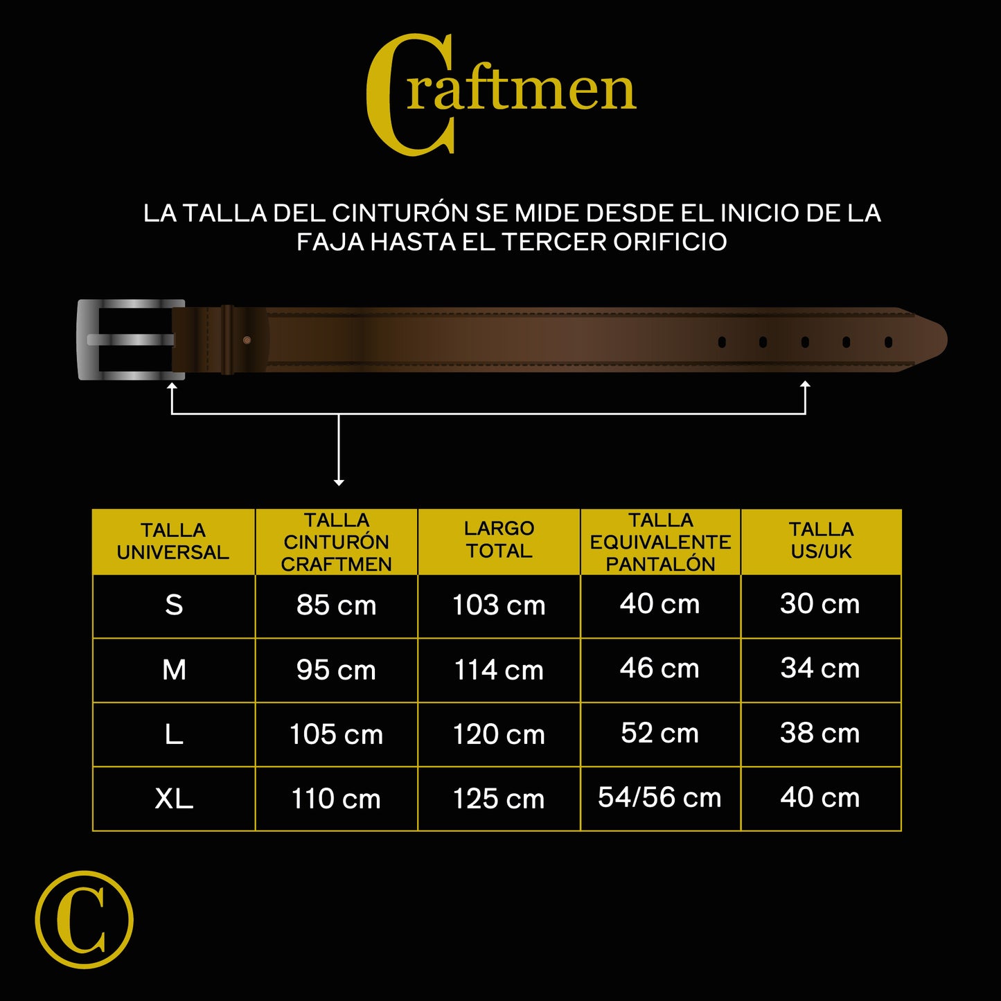 Cinturón Edwards Reversible