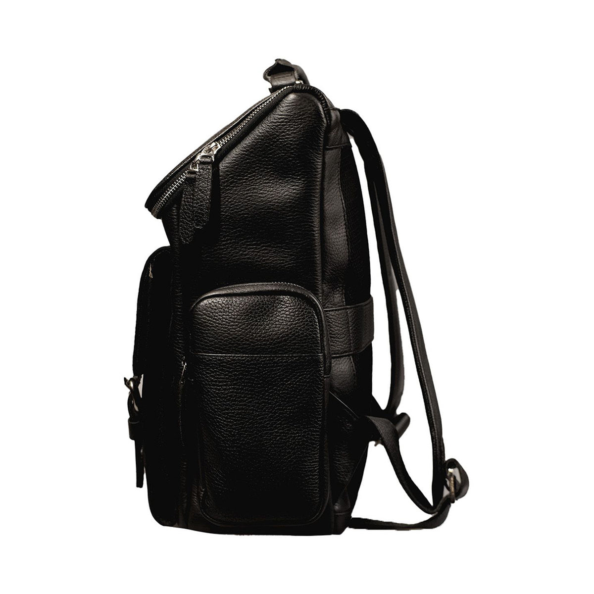 Mochila cuero original Insignia Negro