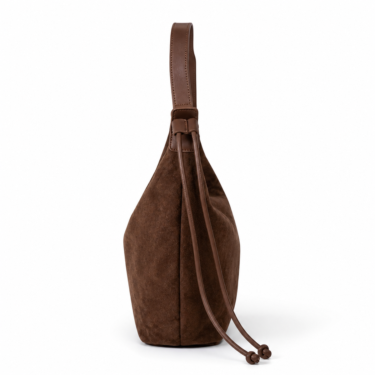 Cartera Hobo Medialuna Mujer Poligamuza Nicoletta