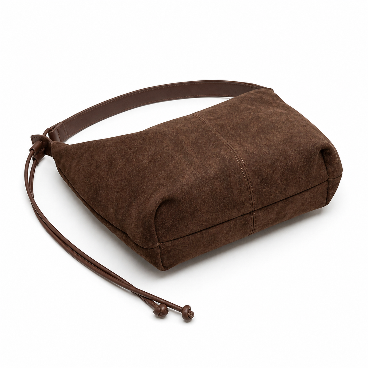 Cartera Hobo Medialuna Mujer Poligamuza Nicoletta