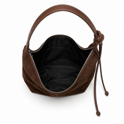 Cartera Hobo Medialuna Mujer Poligamuza Nicoletta