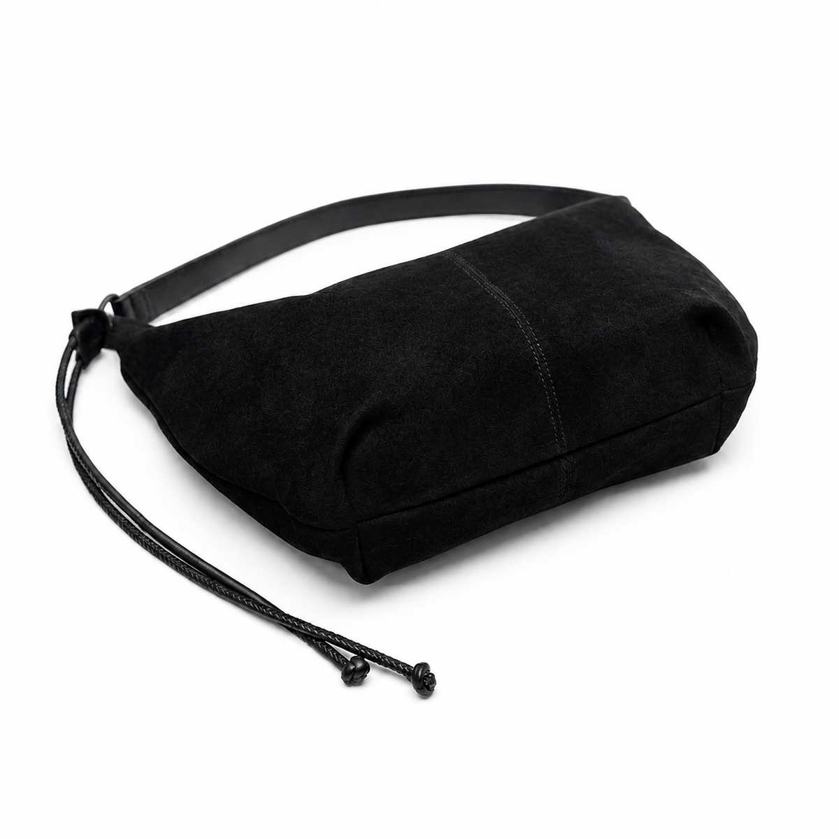 Cartera Hobo Medialuna Mujer Poligamuza Nicoletta