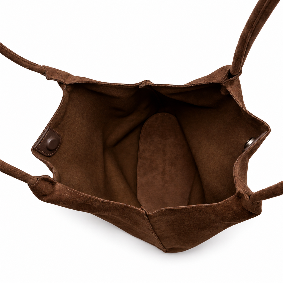 Cartera Tote Cordon Mujer Poligamuza Nicoletta Marron