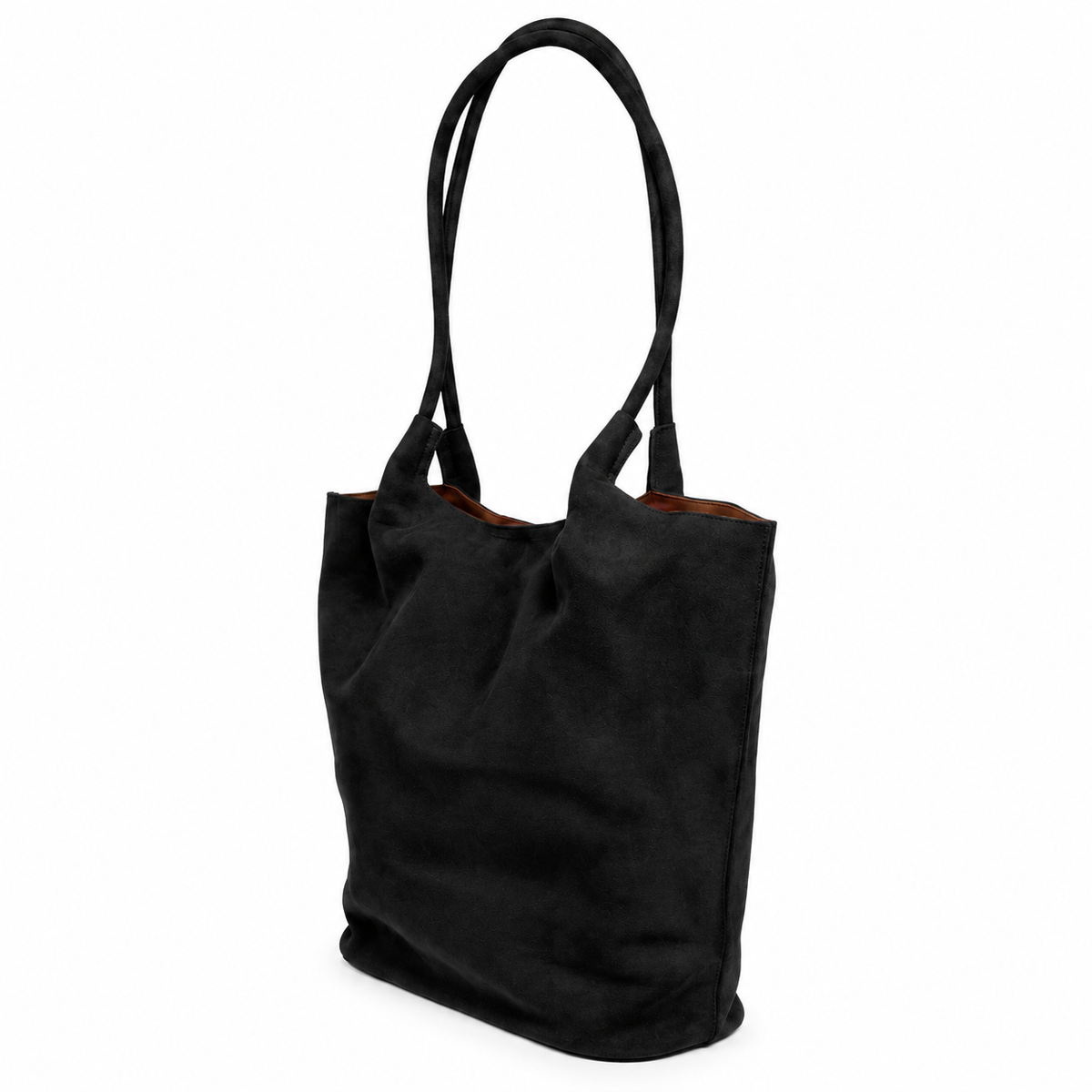 Cartera Tote Cordon Mujer Poligamuza Nicoletta Negro