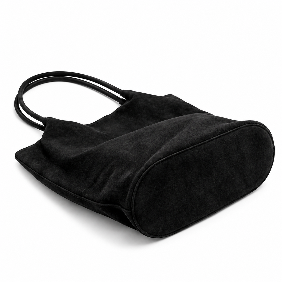 Cartera Tote Cordon Mujer Poligamuza Nicoletta Negro