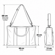 Cartera Capri Mujer Nicoletta Café