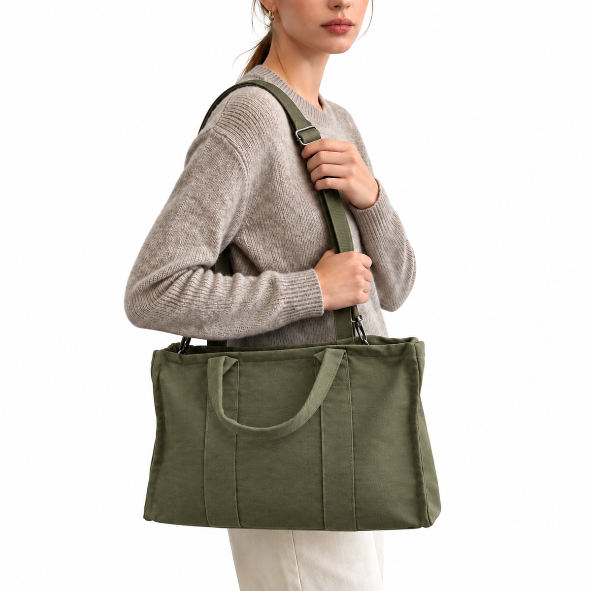 Cartera Capri Mujer Nicoletta Verde