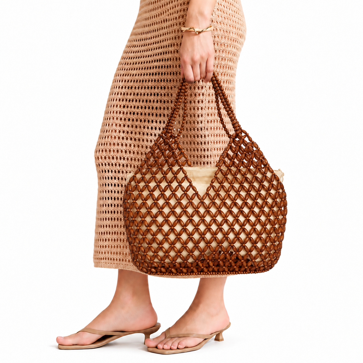 Cartera Formentera Mujer Nicoletta Café