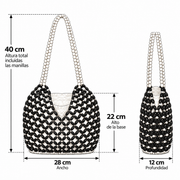 Cartera Formentera Mujer Nicoletta Negro
