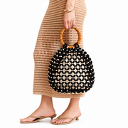 Cartera Amalfi Mujer Nicoletta Negro