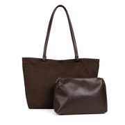 Cartera Tote Rigido Mujer Poligamuza Nicoletta