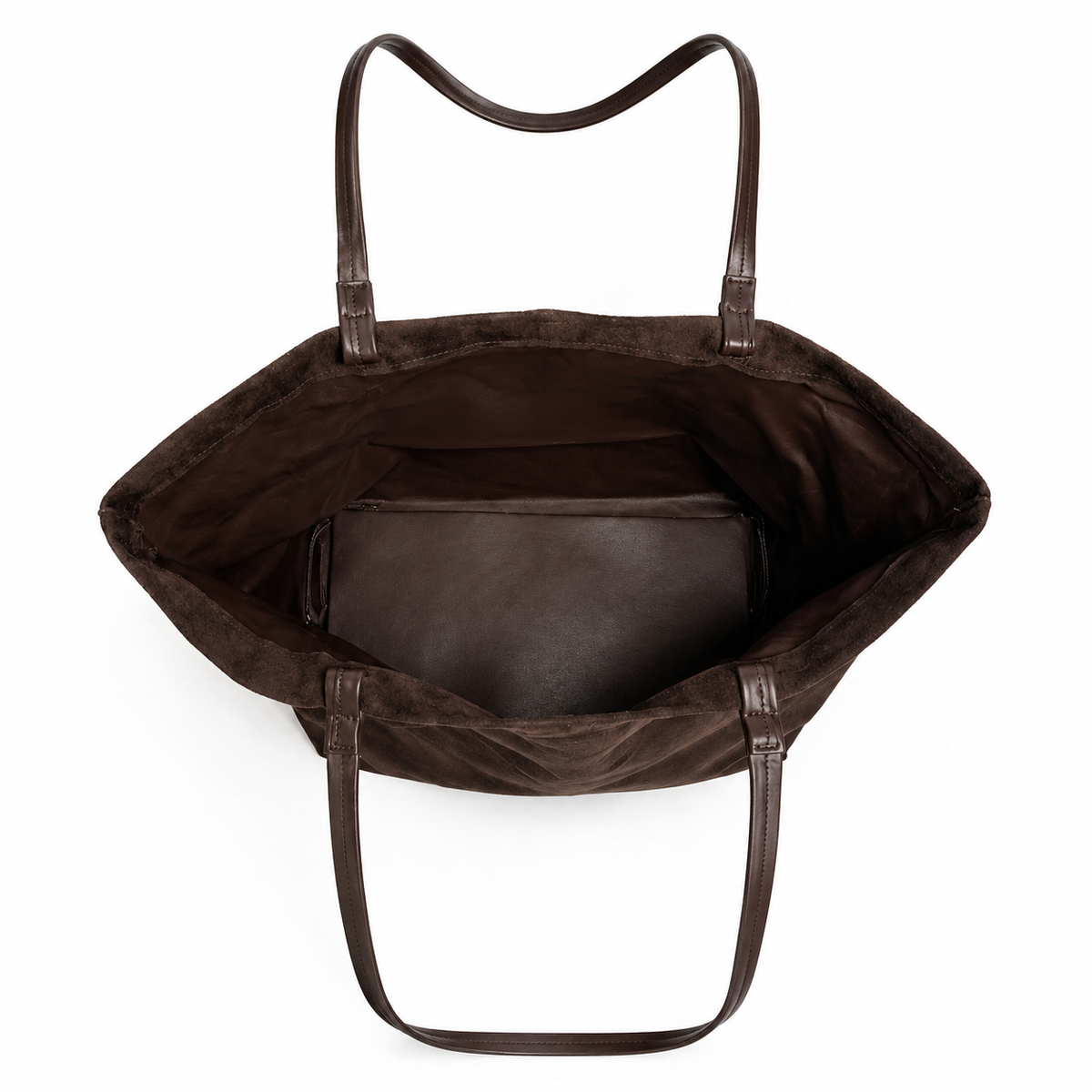 Cartera Tote Rigido Mujer Poligamuza Nicoletta