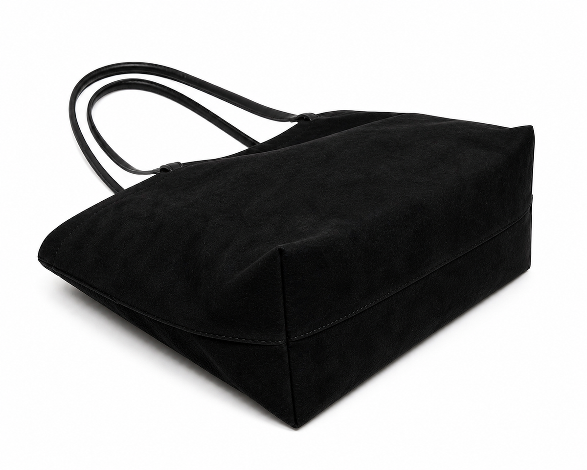 Cartera Tote Rigido Mujer Poligamuza Nicoletta