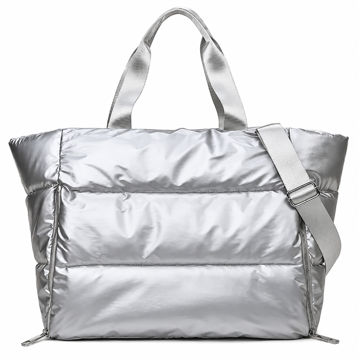 Bolso Deportivo "Mova" Plateado