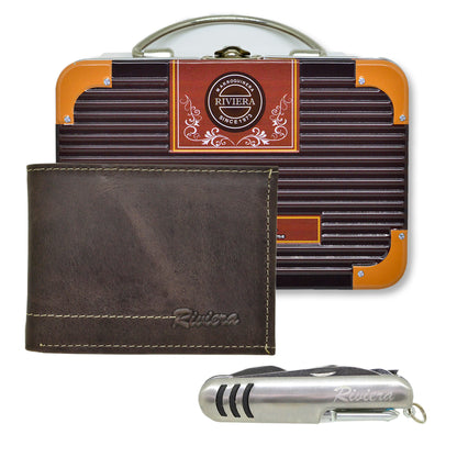 Pack Hombre billetera y cortapluma Bradford